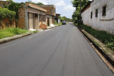 galeria: Obras e asfalto na rua Gerson Monteiro no Bairro Icui