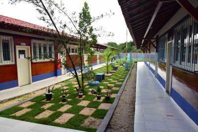 galeria: Obras finalizadas na Escola Raimunda Pinto no bairro do 40 Horas