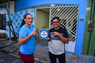 galeria: Entrega de casas do Programa Morar Bem no bairro Guanabara na passagem Emília Ribeiro N°1046, Guanabara