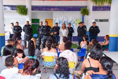 galeria: Reunião com os Pais, Professores, Guarda Civil Municipal e Polícia Militar na CMREI Sebastiana Paes Barreto