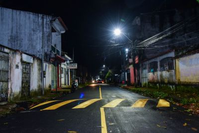 galeria: Inauguração Asfáltica com Sinalização Horizontal e Vertical, e com Iluminação em Led da rua Vera Cruz