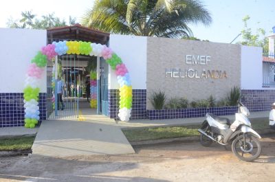 galeria: Inauguração da 49° Unidade de Educação EMEF Heliolândia no Distrito Industrial