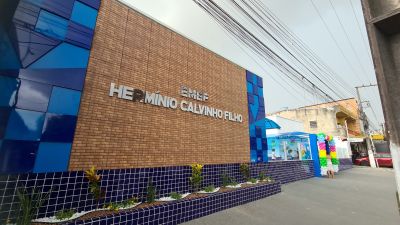 galeria: Inauguração da unidade de Educação EMEF Herminio Calvinho Filho na rodovia dos Trabalhadores na Cidade Nova