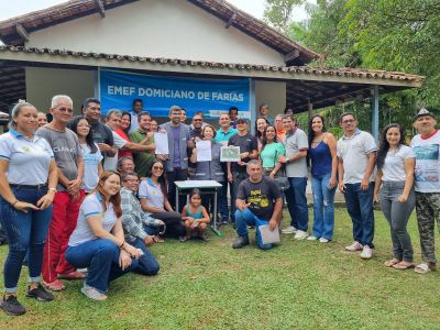 notícia: Prefeitura de Ananindeua vai reformar escola na ilha de Pilatos 