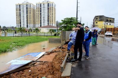 notícia: Obras de macrodrenagem e infraestrutura viária minimizam alagamentos em Ananindeua