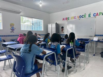 notícia: Alunos do 5º e 9º ano da Rede Municipal de Ensino fazem avaliação diagnóstica