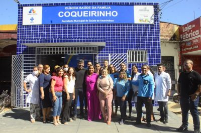 notícia: Prefeitura inaugura a nova Clínica de Saúde Coqueirinho