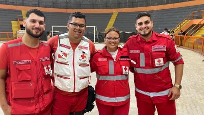 notícia: Equipes de segurança e saúde atuaram na atenção primária à população no Forró Ananindeua 