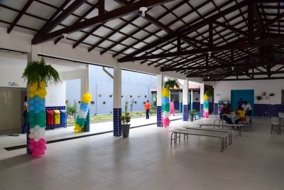 notícia: Prefeitura de Ananindeua entrega primeira etapa da reforma da escola João Paulo II