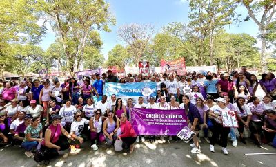 notícia: Caminhada Agosto Lilás mobiliza mais de 350 cidadãos de Ananindeua no combate à violência contra a mulher