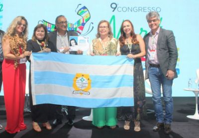 notícia: Município de Ananindeua ganha Comenda Irmã Dulce em Congresso de Saúde na Bahia