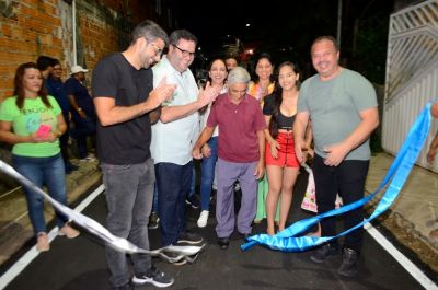 notícia: Prefeitura entrega novas vias totalmente revitalizadas no bairro da Guanabara