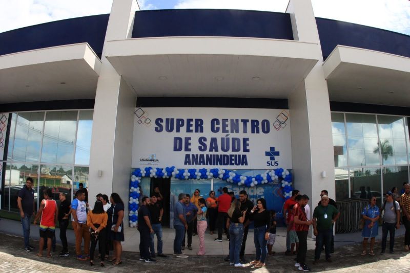 Inauguração do Super Centro de Saúde