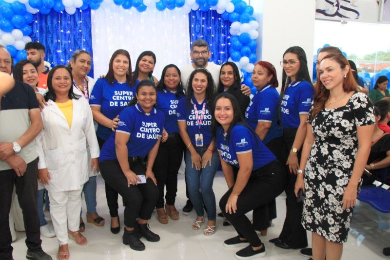 Inauguração do Super Centro de Saúde