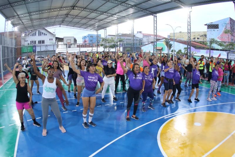 Inauguração da Praça entre We 22 E We 23 no bairro da Cidade Nova V