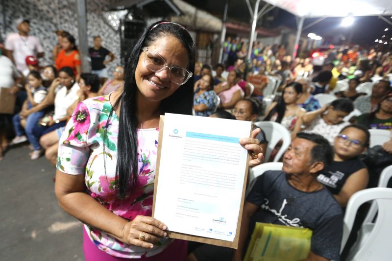 Entrega de Títulos de Propriedade para Comunidade do Maguariaçu bairro Cidade Nova