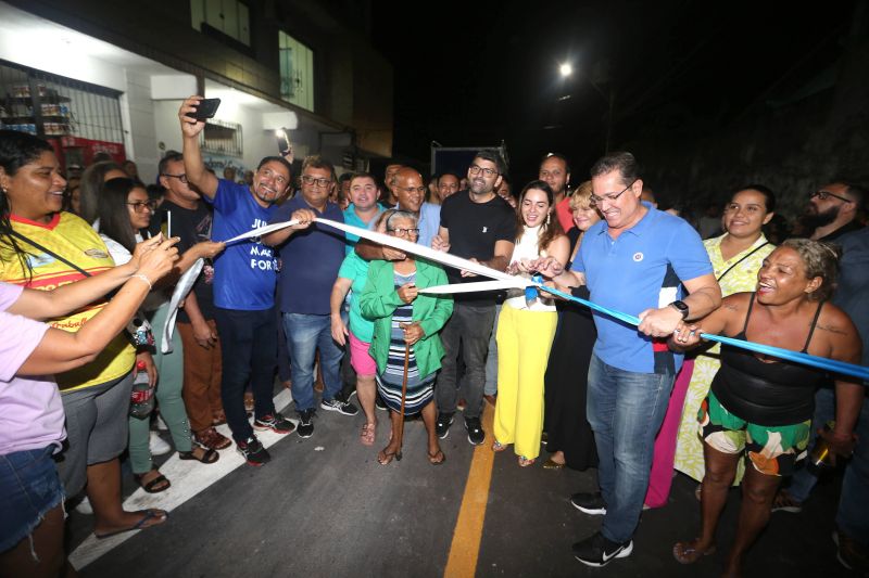 Inauguração de ruas Pavimentadas do Park São José bairro Centro