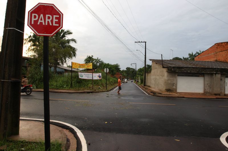 Inauguração de ruas Requalificadas e Pavimentadas no Novo Icuí, bairro Icuí Guajará