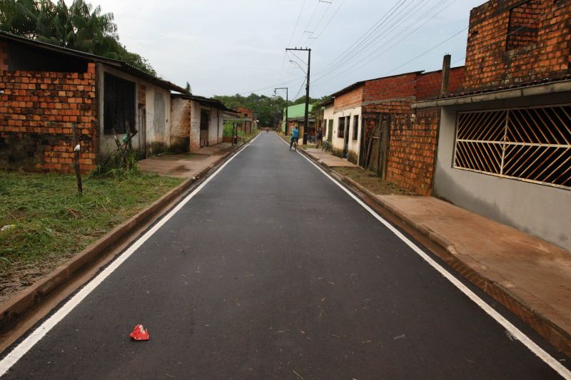 Inauguração de ruas Requalificadas e Pavimentadas no Novo Icuí, bairro Icuí Guajará