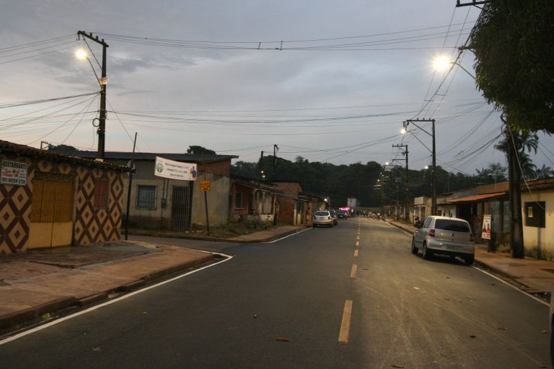 Inauguração de ruas Requalificadas e Pavimentadas no Novo Icuí, bairro Icuí Guajará