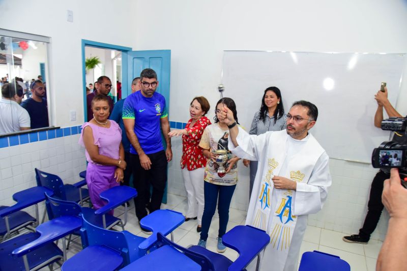 Inauguração da EMEF João Paulo Il na Cidade Nova Vl