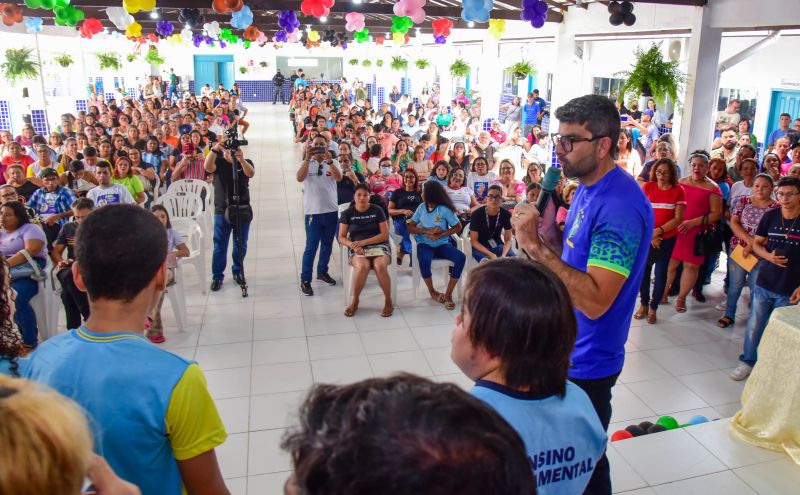 Inauguração da EMEF João Paulo Il na Cidade Nova Vl