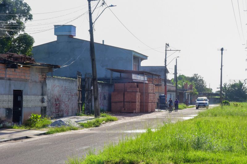 Voo inaugural para estudos de Regularização Fundiária, na comunidade Parque Modelo I no Curuçambá