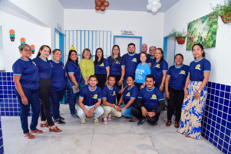 Inauguração da EMEF Evangelho Quadrangular no bairro Águas Lindas