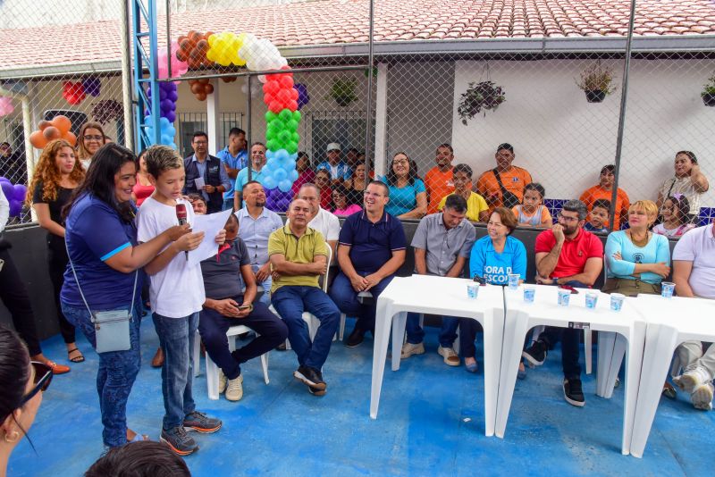 Inauguração da EMEF Evangelho Quadrangular no bairro Águas Lindas