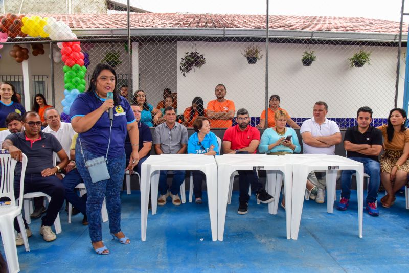 Inauguração da EMEF Evangelho Quadrangular no bairro Águas Lindas