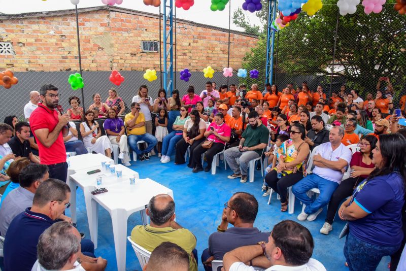 Inauguração da EMEF Evangelho Quadrangular no bairro Águas Lindas