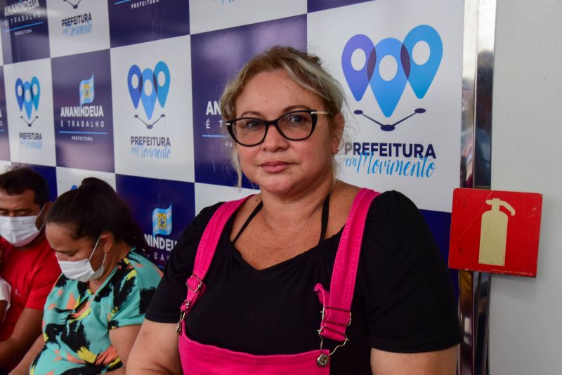 Programa Prefeitura em Movimento na feira do Francisquinho no bairro do Jaderlândia