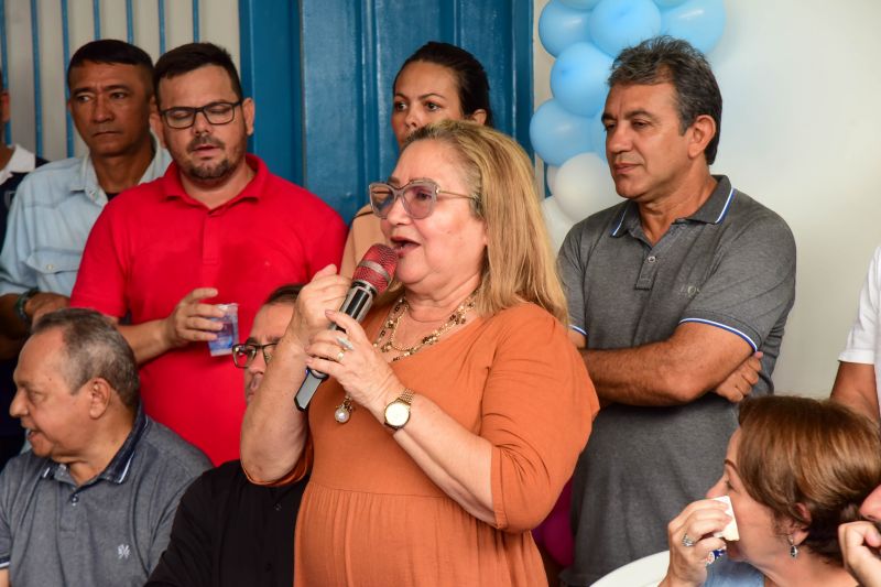 Inauguração da EMEF Antônio Teixeira Gueiros no conjunto Stelio Maroja no bairro Coqueiro