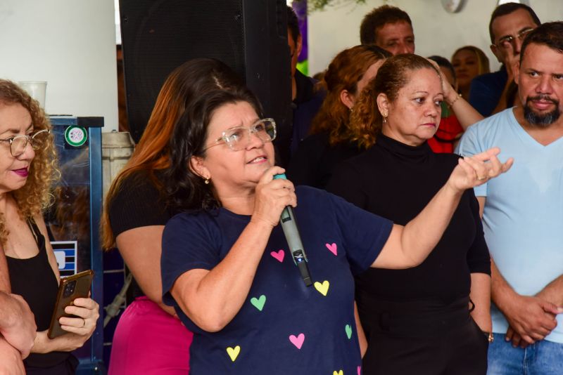 Inauguração da EMEF Antônio Teixeira Gueiros no conjunto Stelio Maroja no bairro Coqueiro