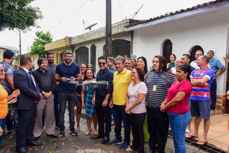 Voo inaugural para estudo de Regularização Fundiária no residencial 40 horas