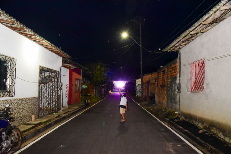 Inauguração asfáltica na Comunidade do Saré, passagens São José, São Paulo e Brasilia no Distrito Industrial