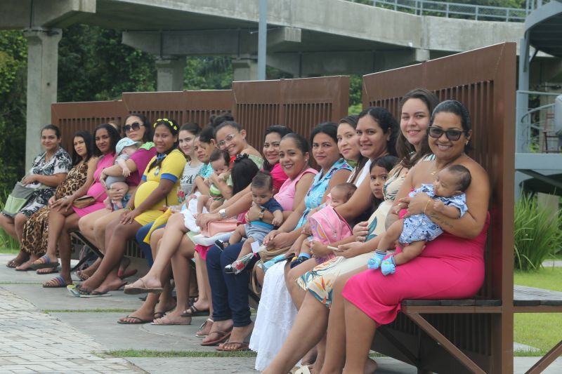 Entrega de kit de enxoval no Programa Mãe Ananin - Local Parque Cultural Vila Maguary