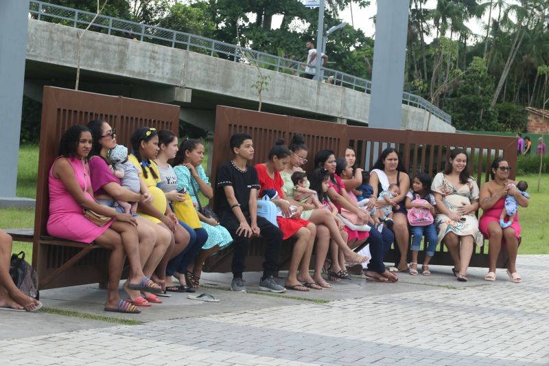 Entrega de kit de enxoval no Programa Mãe Ananin - Local Parque Cultural Vila Maguary