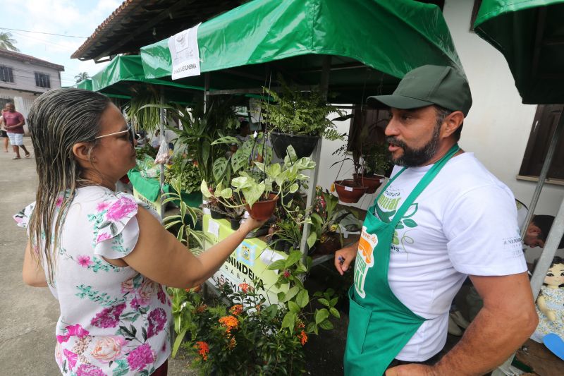 Feira da Agricultura Familiar e Povos Tradicionais de Ananindeua - Paróquia Santo Inácio no bairro Icuí