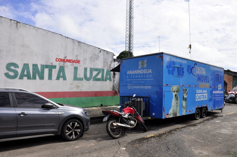 Programa Pet amigo de Ananindeua com Castramóvel no bairro do Distrito Industrial