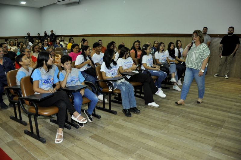 Abertura das Olimpíadas Pedagógicas de Português e Matemática