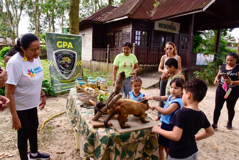 Semana do Meio Ambiente no Museu Parque Seringal na Cidade Nova Vlll