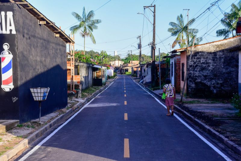 Inauguração de ruas da Comunidade Jardim Nova Vida no bairro 40 Horas