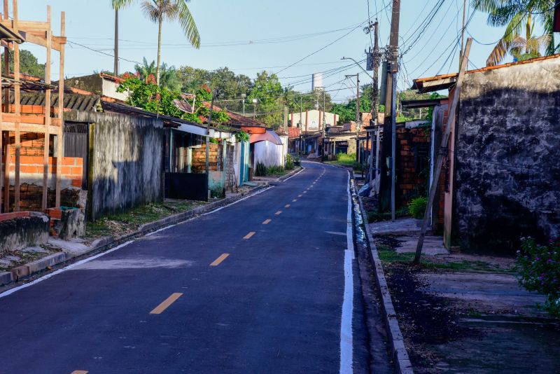 Inauguração de ruas da Comunidade Jardim Nova Vida no bairro 40 Horas