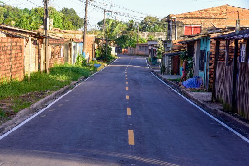 Inauguração de ruas da Comunidade Jardim Nova Vida no bairro 40 Horas