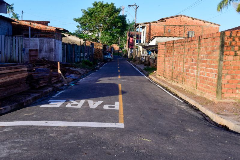 Inauguração de ruas da Comunidade Jardim Nova Vida no bairro 40 Horas