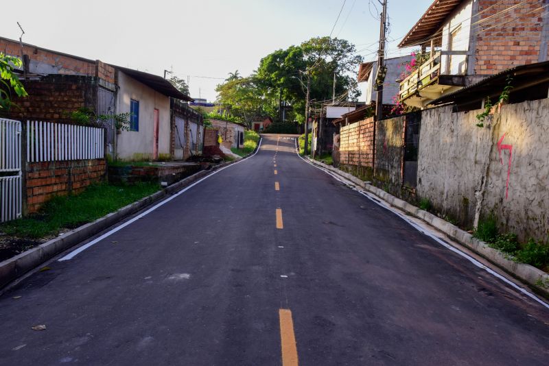 Inauguração de ruas da Comunidade Jardim Nova Vida no bairro 40 Horas