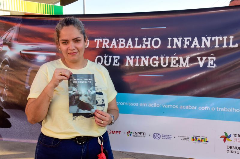 Blitz Educativa no Dia Mundial do Combate ao Trabalho Infantil