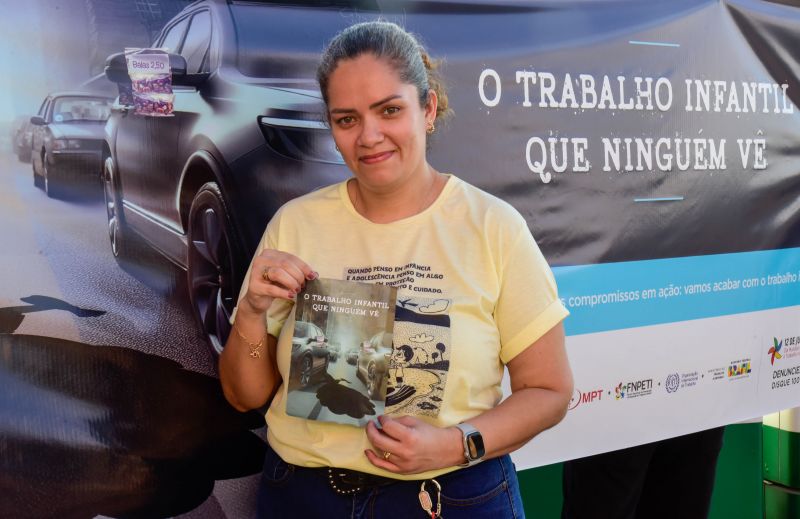 Blitz Educativa no Dia Mundial do Combate ao Trabalho Infantil