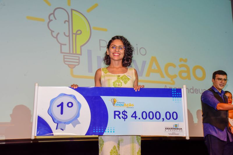 Entrega do Segundo Prêmio Inovação para Servidores Destaque local Teatro Municipal de Ananindeua